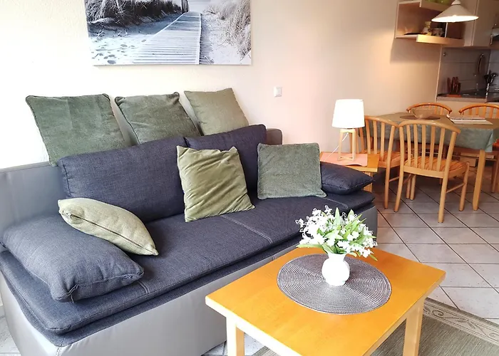 2 Raum Morgensonne Mit Balkon Апартаменты