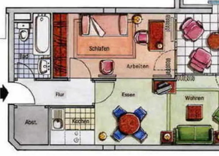 2 Raum Morgensonne Mit Balkon Lejlighed Sellin (Rugen)